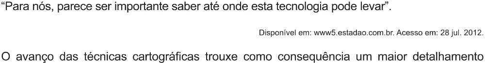 Trecho original com figura, tabela ou fórmula da questão 69 do ENEM 2021 - 1º Dia – Caderno 2 – Amarelo (Ampliada) – Reaplicação/PPL/Segunda Oportunidade.