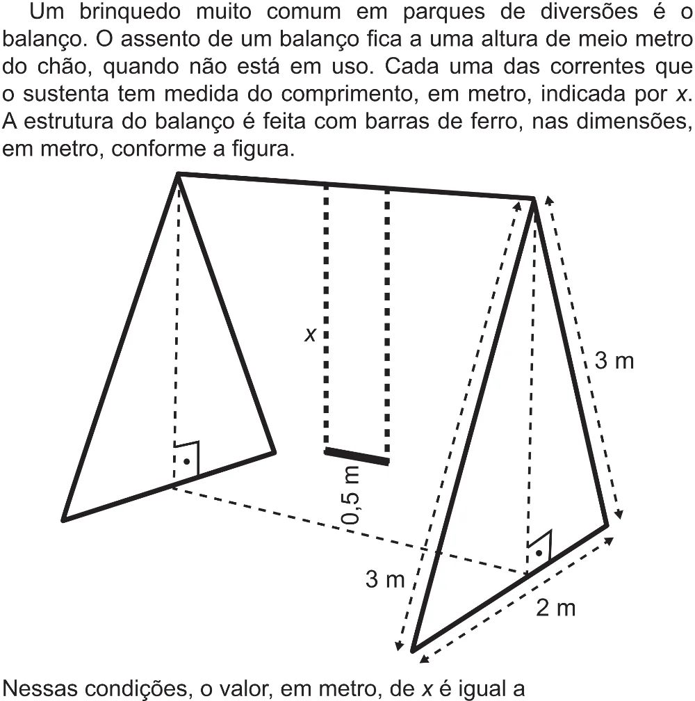 Trecho original com figura, tabela ou fórmula da questão 143 do ENEM 2021 - 2º Dia – Caderno 5 – Amarelo (Superampliada) – Reaplicação/PPL/Segunda Oportunidade.