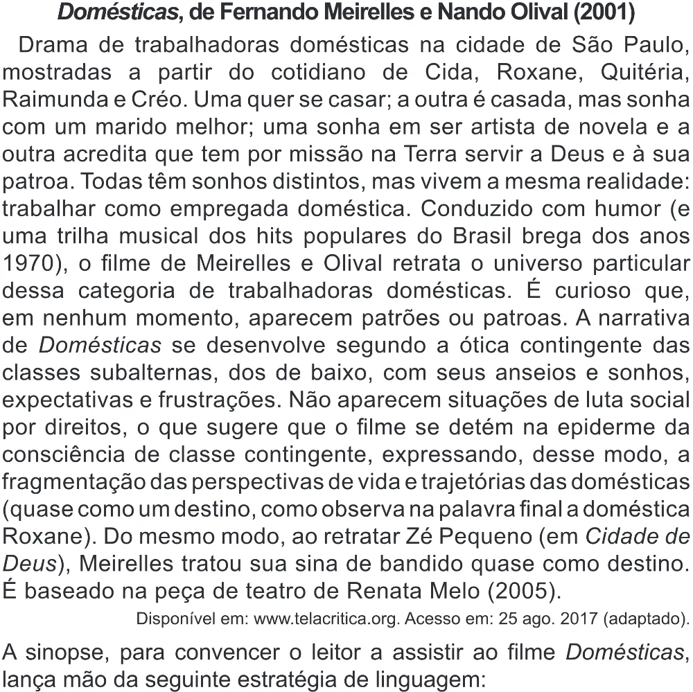 Trecho original com figura, tabela ou fórmula da questão 31 do ENEM 2022 - 1º Dia – Caderno 3 – Branco (Superampliada) – Reaplicação/PPL.