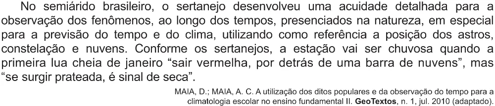 Trecho original com figura, tabela ou fórmula da questão 80 do ENEM 2021 - 1º Dia – Caderno 2 – Amarelo (Ampliada) – Aplicação Regular.