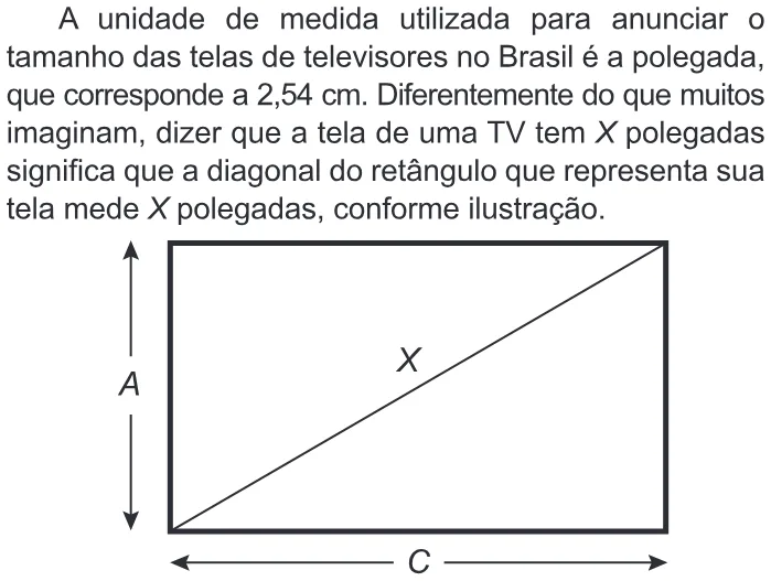 Trecho original com figura, tabela ou fórmula da questão 143 do ENEM 2019 - 2º Dia – Caderno 6 – Cinza – Reaplicação/PPL.