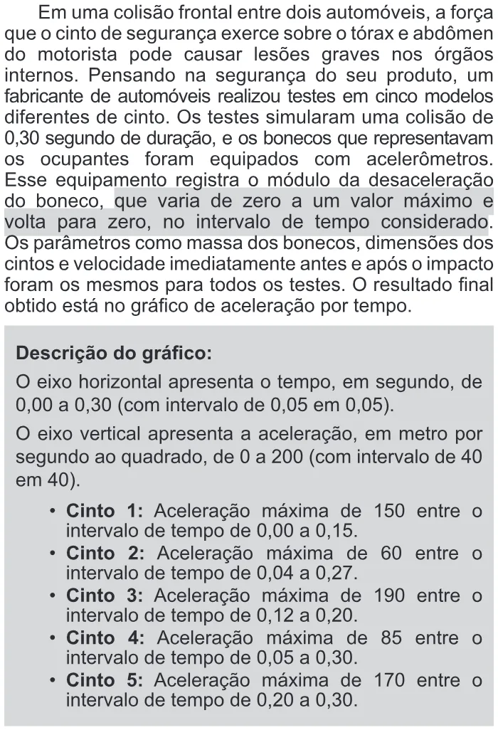 Trecho original com figura, tabela ou fórmula da questão 93 do ENEM 2017 - 2º Dia - Caderno 11 – Laranja (Braile e ledor) – Aplicação regular.