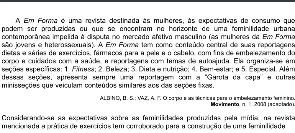 Trecho original com figura, tabela ou fórmula da questão 38 do ENEM 2020 - 1º Dia - Caderno 3 – Branco – Inglês – Aplicação digital.