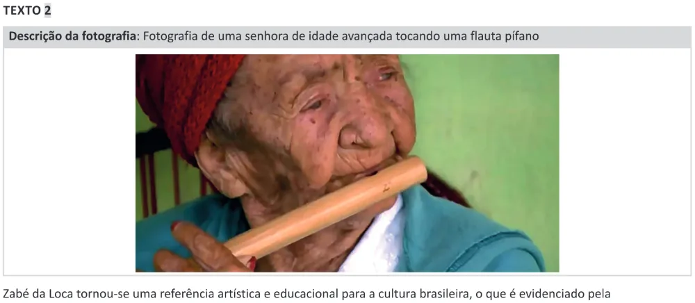 Trecho original com figura, tabela ou fórmula da questão 45 do ENEM 2025 - 1º Dia – Caderno 9 – Laranja (Braile e ledor) – Reaplicação - (Ledor).