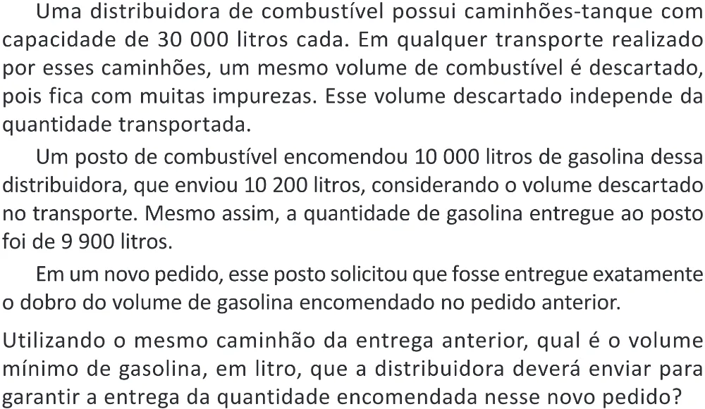 Trecho original com figura, tabela ou fórmula da questão 145 do ENEM 2025 - 2º Dia – Caderno 11 – Laranja (Braile e ledor) – Aplicação Regular - (Superampliada).