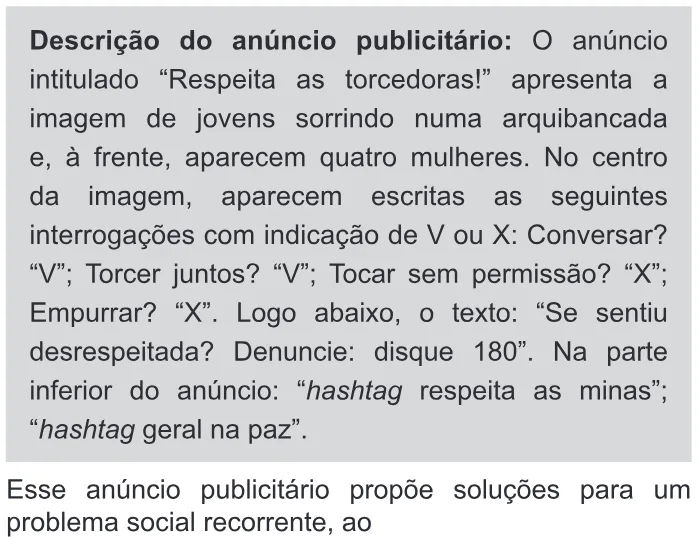 Trecho original com figura, tabela ou fórmula da questão 15 do ENEM 2020 - 1º Dia - Caderno 9 – Laranja (braile e ledor) – Aplicação Regular.