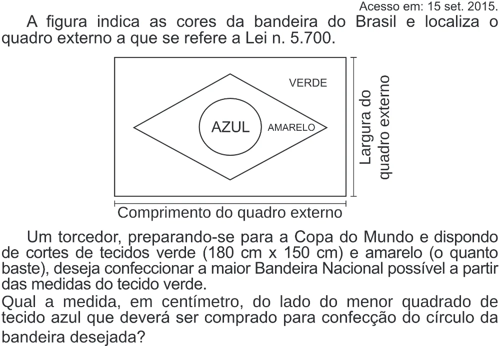 Trecho original com figura, tabela ou fórmula da questão 179 do ENEM 2020 - 2º Dia - Caderno 8 – Rosa (Superampliada) – Aplicação Regular.