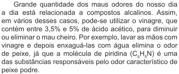 Trecho original com figura, tabela ou fórmula da questão 86 do ENEM 2014 - 1º Dia - Caderno 1 - Azul – Aplicação regular.