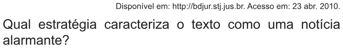 Trecho original com figura, tabela ou fórmula da questão 44 do ENEM 2021 - 1º Dia – Caderno 10 – Verde (Libras) – Aplicação Regular.