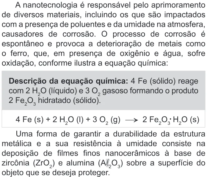 Trecho original com figura, tabela ou fórmula da questão 112 do ENEM 2022 - 2º Dia – Caderno 11 – Laranja (braile e ledor) – Aplicação Regular.
