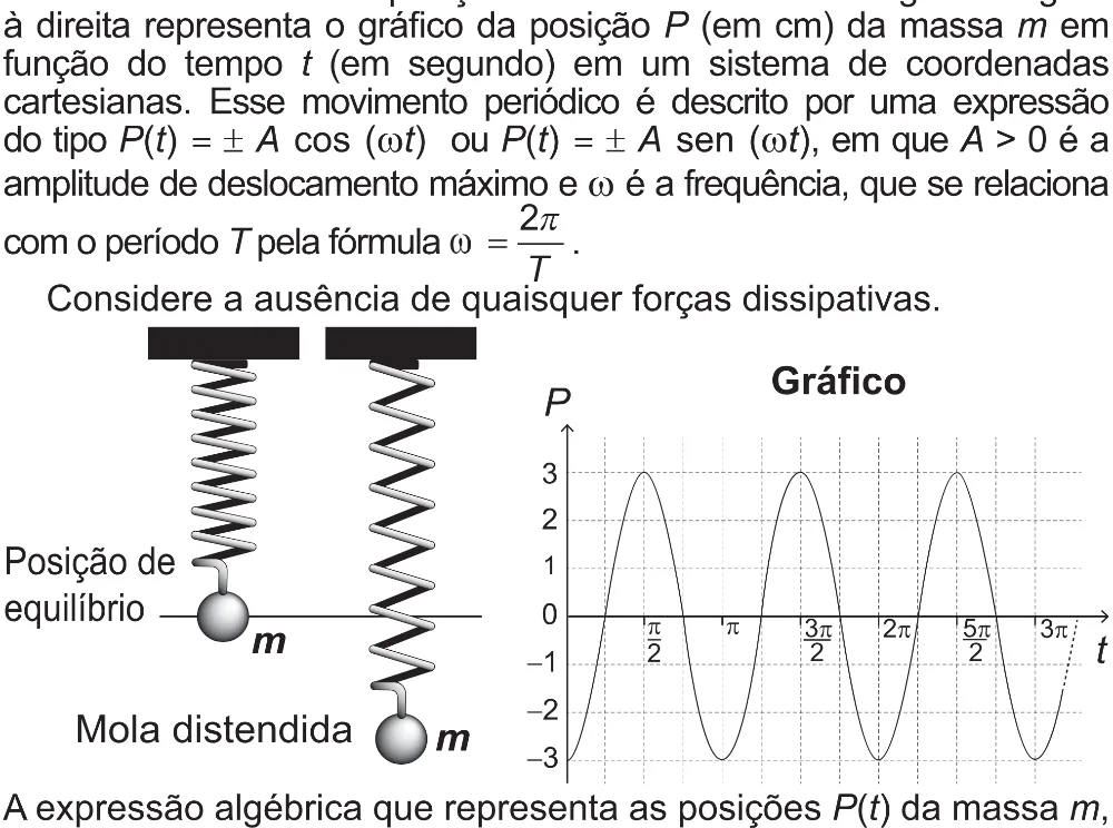 Trecho original com figura, tabela ou fórmula da questão 161 do ENEM 2021 - 2º Dia – Caderno 5 – Amarelo (Superampliada) – Aplicação Regular.