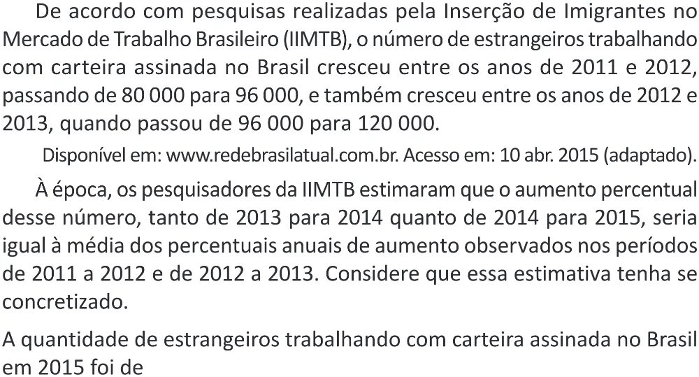Trecho original com figura, tabela ou fórmula da questão 142 do ENEM 2025 - 2º Dia – Caderno 11 – Laranja (Braile e ledor) – Aplicação Regular - (Superampliada) - Belém, Ananindeua e Marituba.