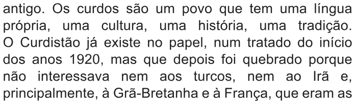Trecho original com figura, tabela ou fórmula da questão 55 do ENEM 2021 - 1º Dia – Caderno 9 – Laranja (braile e ledor) – Reaplicação/PPL/Segunda Oportunidade.