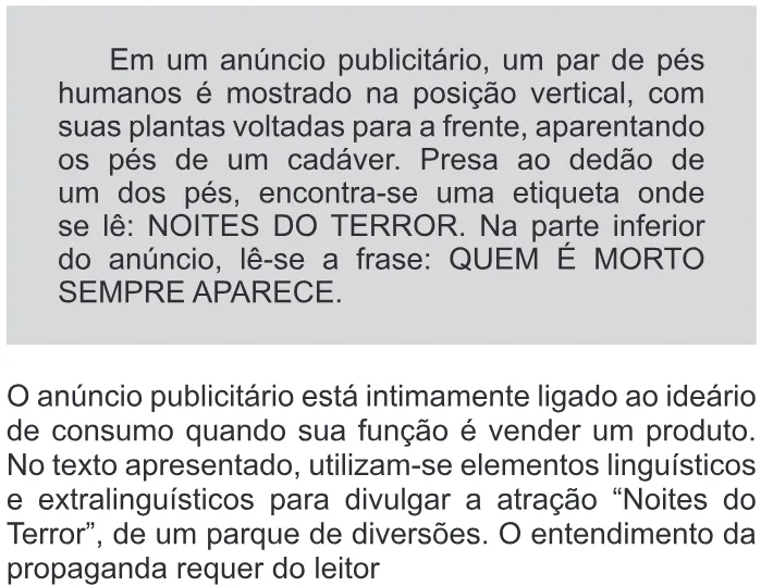 Trecho original com figura, tabela ou fórmula da questão 98 do ENEM 2011 - 2º Dia - Caderno 6 - Cinza – Ledor.