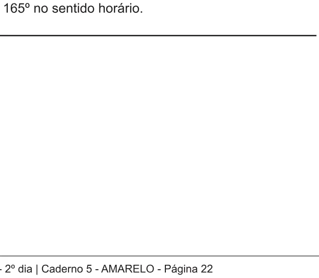 Alternativa E da questão 155 do ENEM 2018 - 2º Dia - Caderno 5 - Amarelo – Aplicação regular.