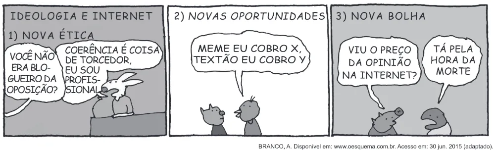 Trecho original com figura, tabela ou fórmula da questão 19 do ENEM 2018 - 1º Dia - Caderno 1 - Azul – Aplicação regular.