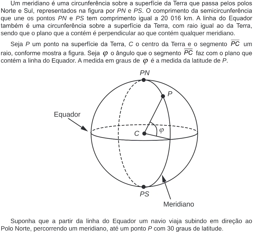 Trecho original com figura, tabela ou fórmula da questão 137 do ENEM 2019 - 2º Dia – Caderno 5 – Amarelo (Ampliada) – Reaplicação/PPL.