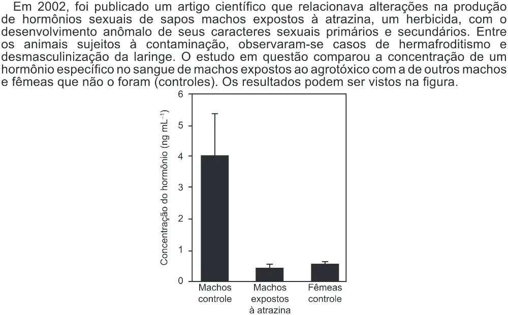 Trecho original com figura, tabela ou fórmula da questão 110 do ENEM 2022 - 2º Dia – Caderno 6 – Cinza (Ampliada) – Aplicação Regular.