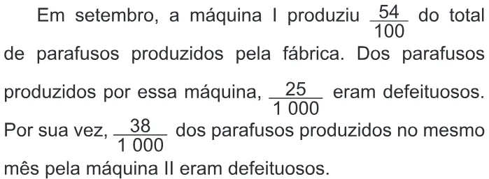 Trecho original com figura, tabela ou fórmula da questão 172 do ENEM 2013 - 2º Dia - Caderno 6 - Cinza – Ledor.