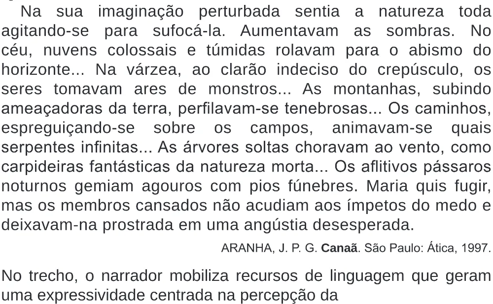Trecho original com figura, tabela ou fórmula da questão 41 do ENEM 2020 - 1º Dia - Caderno 4 – Rosa (Superampliada) – Aplicação Regular.