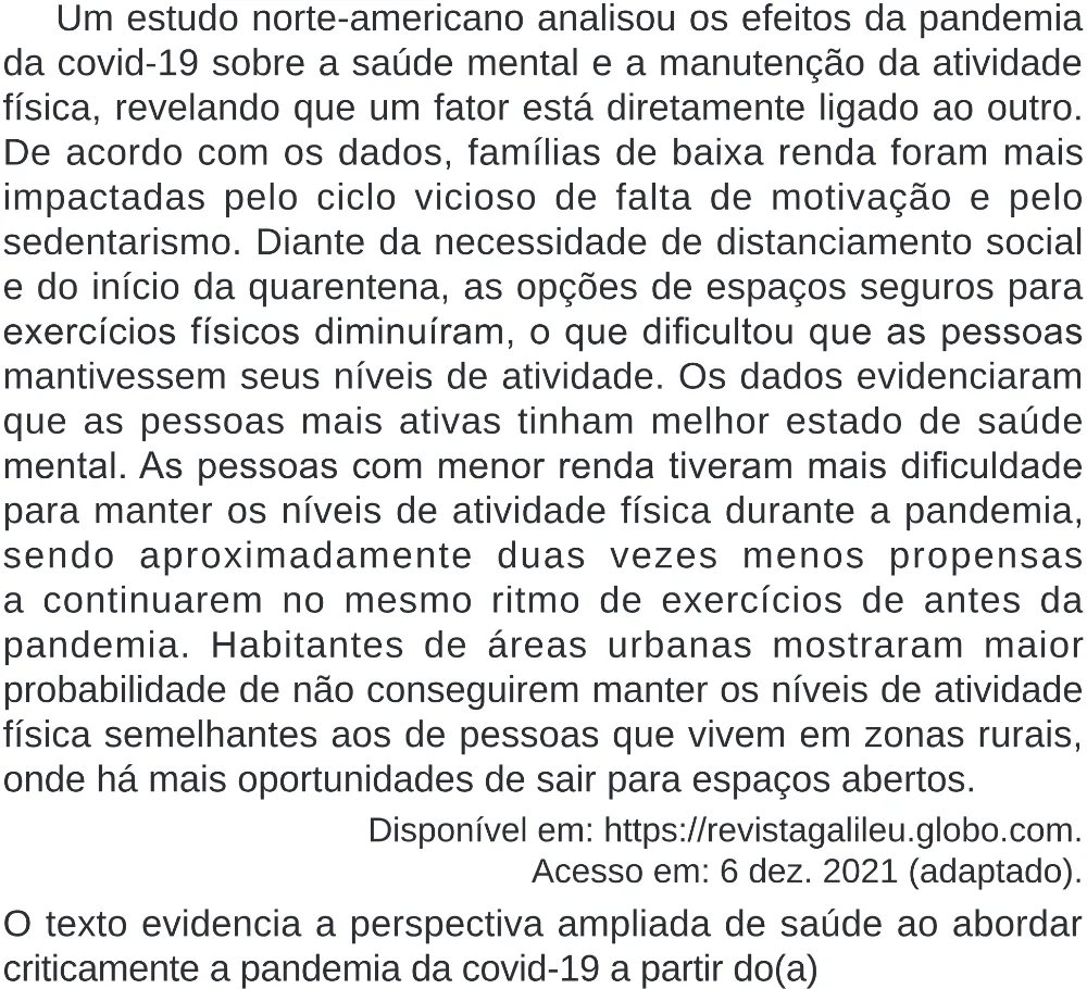Trecho original com figura, tabela ou fórmula da questão 31 do ENEM 2024 - 1º Dia – Caderno 10 – Roxo (Libras) – Aplicação Regular - (Superampliada).