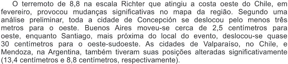 Trecho original com figura, tabela ou fórmula da questão 86 do ENEM 2017 - 1º Dia - Caderno 1 - Azul (Ampliada) – Aplicação regular.