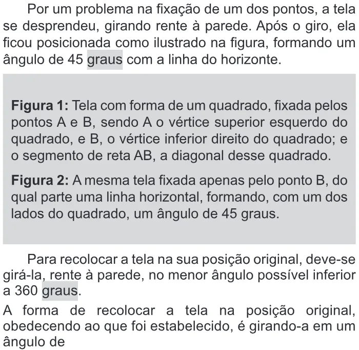 Trecho original com figura, tabela ou fórmula da questão 147 do ENEM 2017 - 2º Dia - Caderno 11 – Laranja (Braile e ledor) – Aplicação regular.