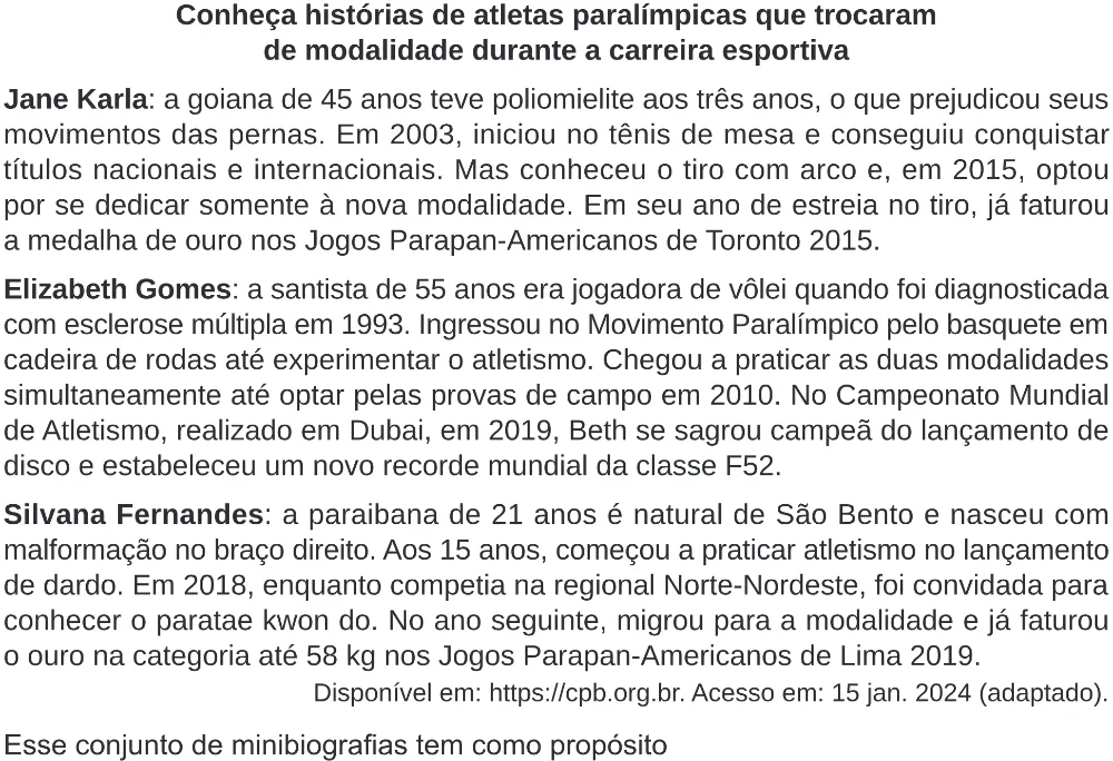 Trecho original com figura, tabela ou fórmula da questão 41 do ENEM 2024 - 1º Dia – Caderno 4 – Verde – Aplicação Regular - (Ampliada).