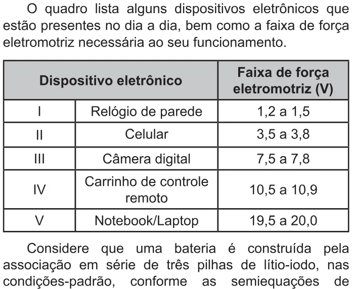 Trecho original com figura, tabela ou fórmula da questão 133 do ENEM 2021 - 2º Dia – Caderno 7 – Azul – Aplicação Regular.