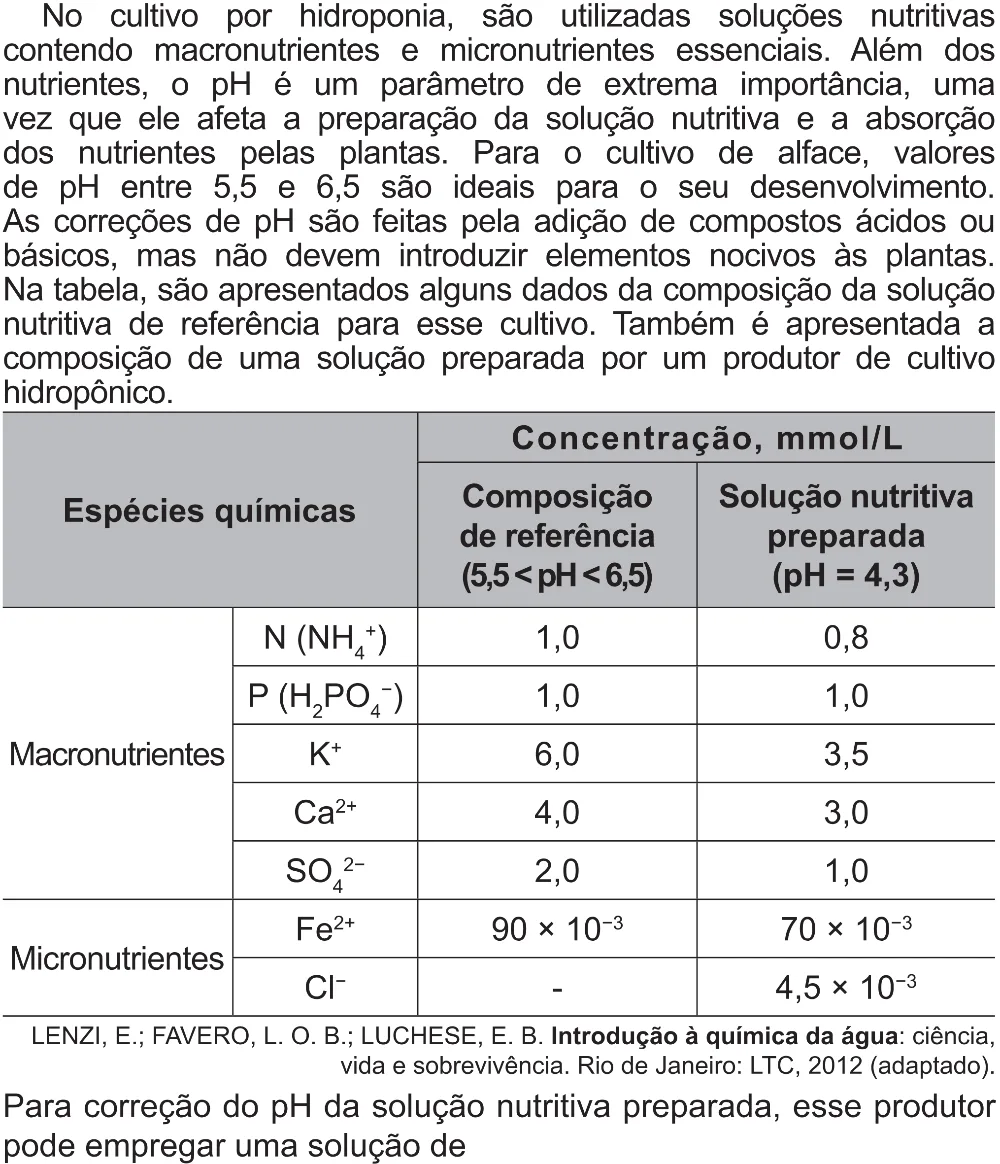 Trecho original com figura, tabela ou fórmula da questão 133 do ENEM 2021 - 2º Dia – Caderno 12 – Verde (Libras – Superampliada) – Aplicação Regular.