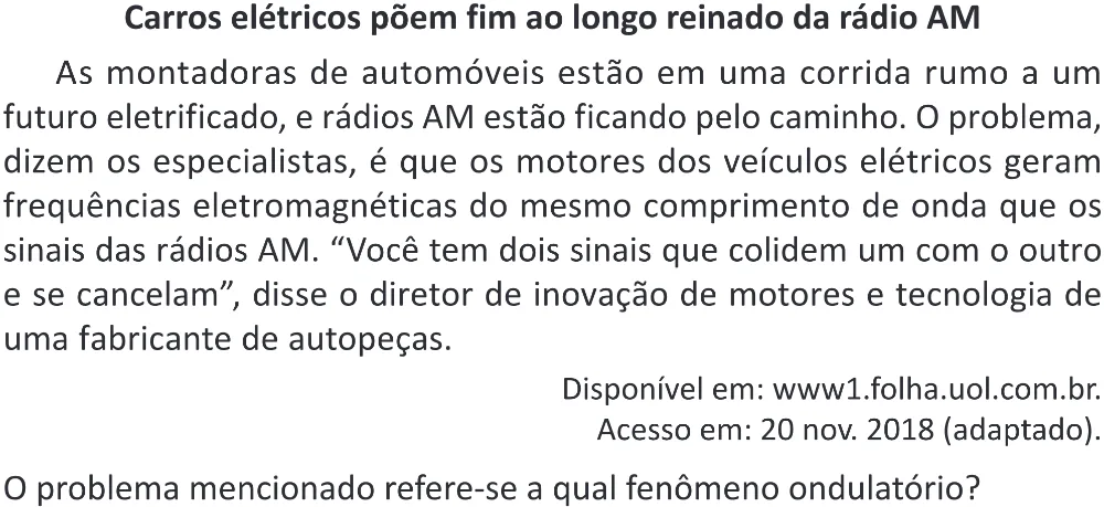 Trecho original com figura, tabela ou fórmula da questão 132 do ENEM 2025 - 2º Dia – Caderno 11 – Laranja (Braile e ledor) – Aplicação Regular - (Superampliada) - Belém, Ananindeua e Marituba.