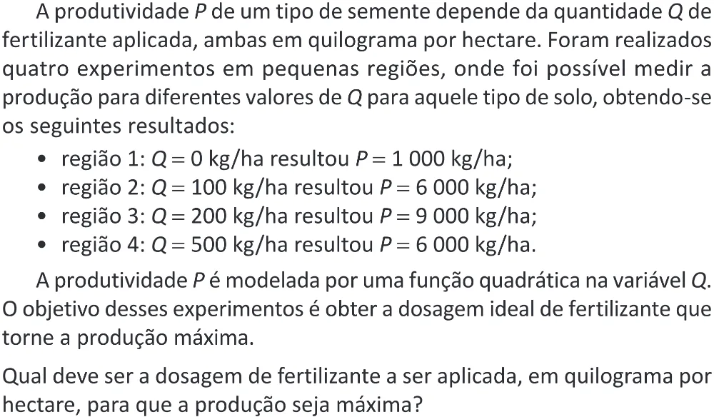 Trecho original com figura, tabela ou fórmula da questão 151 do ENEM 2025 - 2º Dia – Caderno 11 – Laranja (Braile e ledor) – Reaplicação - (Superampliada).