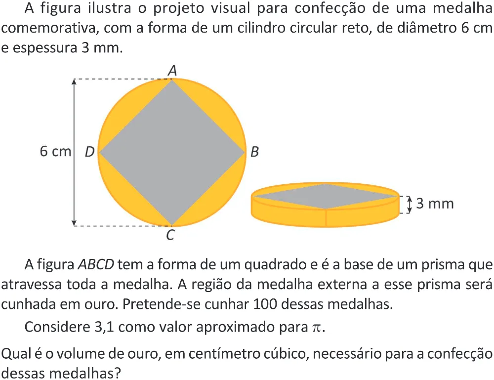 Trecho original com figura, tabela ou fórmula da questão 175 do ENEM 2025 - 2º Dia – Caderno 11 – Laranja (Braile e ledor) – Aplicação Regular - (Superampliada).