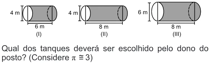 Trecho original com figura, tabela ou fórmula da questão 153 do ENEM 2010 - Dia 2 - Caderno 7 - Azul – Aplicação regular.