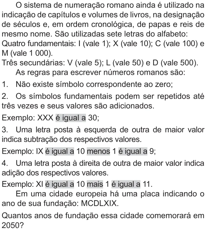 Trecho original com figura, tabela ou fórmula da questão 136 do ENEM 2021 - 2º Dia – Caderno 11 – Laranja (braile e ledor) – Aplicação Regular.