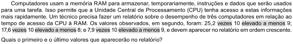 Trecho original com figura, tabela ou fórmula da questão 177 do ENEM 2023 - 2º Dia – Caderno 11 – Laranja (braile e ledor) – Reaplicação/PPL.