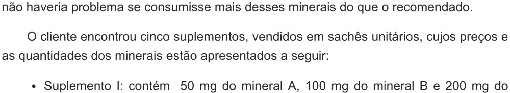 Trecho original com figura, tabela ou fórmula da questão 169 do ENEM 2021 - 2º Dia – Caderno 8 – Rosa – Aplicação digital.