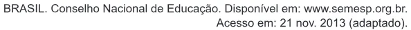 Trecho original com figura, tabela ou fórmula da questão 30 do ENEM 2014 - 1º Dia - Caderno 1 - Azul – Aplicação regular.
