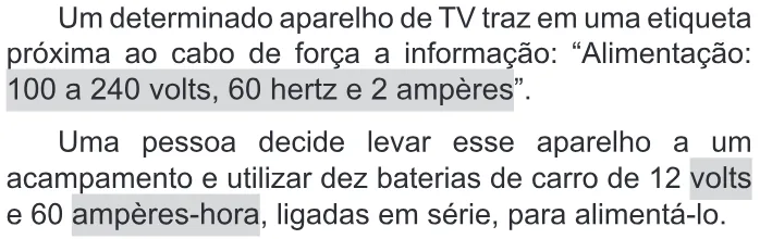 Trecho original com figura, tabela ou fórmula da questão 123 do ENEM 2017 - 2º Dia - Caderno 11 – Laranja (Braile e ledor) – Aplicação regular.