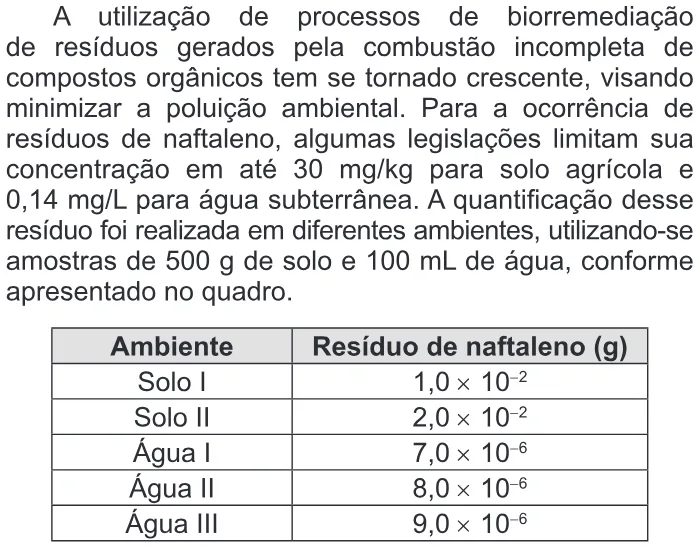 Trecho original com figura, tabela ou fórmula da questão 66 do ENEM 2014 - 1º Dia - Caderno 3 - Branco – Aplicação regular.