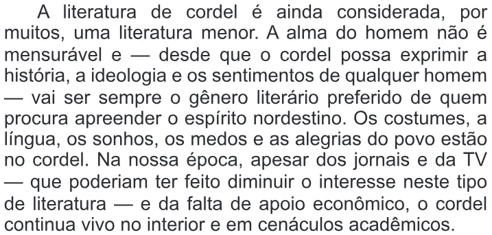 Trecho original com figura, tabela ou fórmula da questão 99 do ENEM 2014 - 2º Dia – Caderno 6 – Cinza – Terceira aplicação.