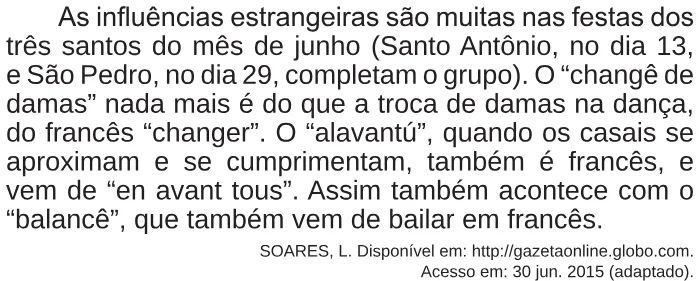 Trecho original com figura, tabela ou fórmula da questão 27 do ENEM 2017 - 1º Dia - Caderno 2 - Amarelo – Reaplicação/PPL.