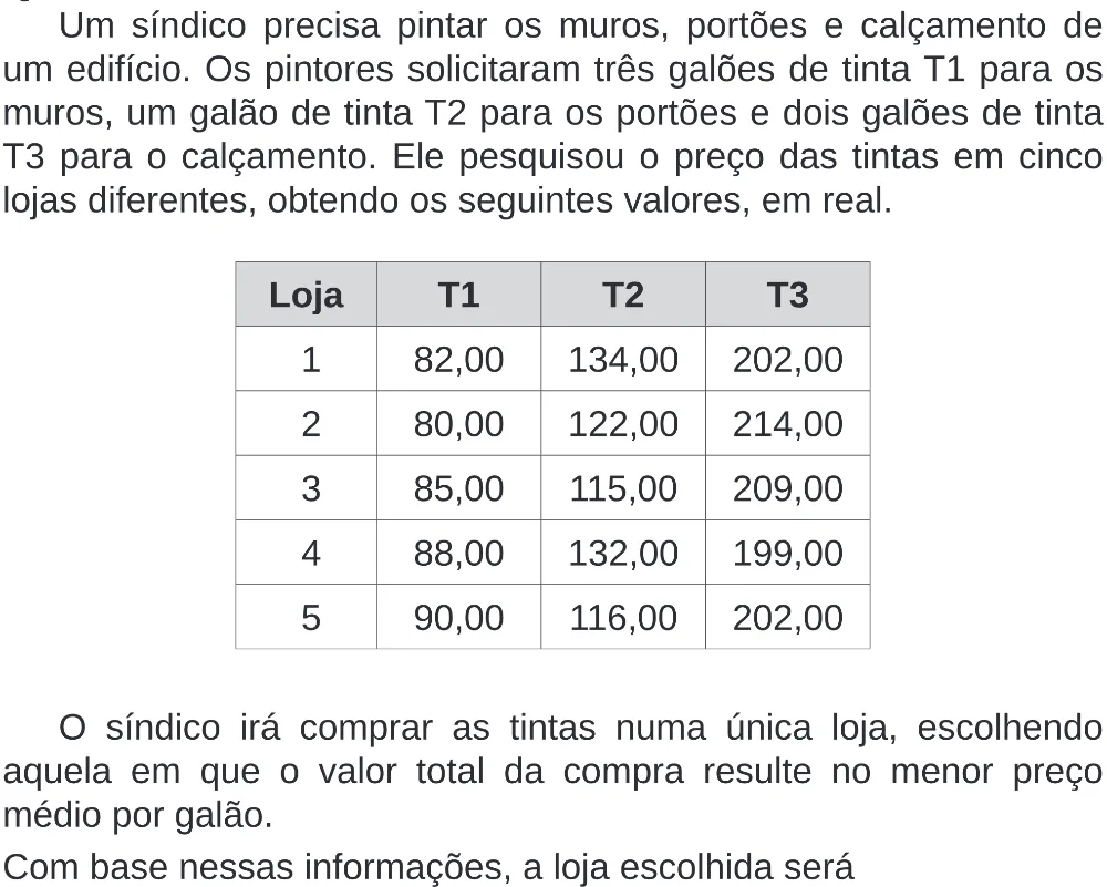 Trecho original com figura, tabela ou fórmula da questão 144 do ENEM 2020 - 2º Dia – Caderno 8 – Rosa (Superampliada) – Reaplicação/PPL.