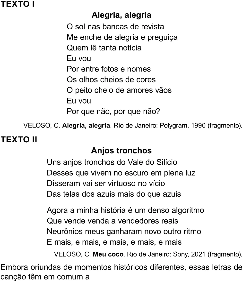 Trecho original com figura, tabela ou fórmula da questão 35 do ENEM 2023 - 1º Dia – Caderno 10 – Verde (Libras) – Aplicação Regular - (Superampliada).