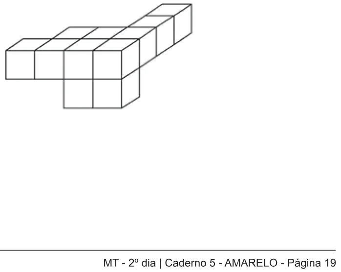 Alternativa E da questão 146 do ENEM 2018 - 2º Dia - Caderno 5 - Amarelo – Aplicação regular.