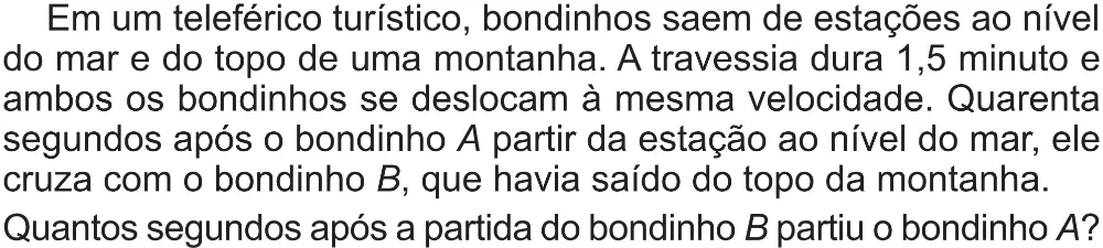 Trecho original com figura, tabela ou fórmula da questão 152 do ENEM 2017 - 2º Dia - Caderno 5 – Amarelo (Superampliada) – Aplicação regular.