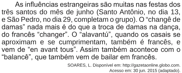 Trecho original com figura, tabela ou fórmula da questão 19 do ENEM 2017 - 1º Dia - Caderno 1 - Azul – Reaplicação/PPL.
