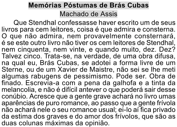 Trecho original com figura, tabela ou fórmula da questão 18 do ENEM 2023 - 1º Dia – Caderno 9 – Laranja (braile e ledor) – Reaplicação/PPL.