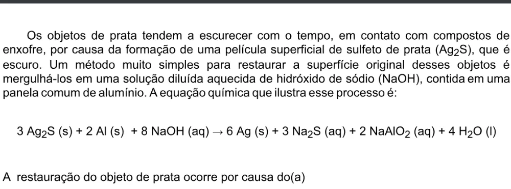 Trecho original com figura, tabela ou fórmula da questão 103 do ENEM 2020 - 2º Dia - Caderno 8 – Rosa – Aplicação digital.