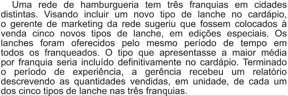 Trecho original com figura, tabela ou fórmula da questão 174 do ENEM 2021 - 2º Dia – Caderno 12 – Verde (Libras – Superampliada) – Aplicação Regular.